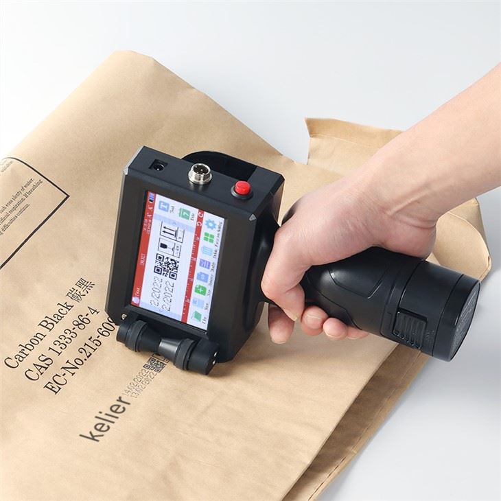 Plastic Bags Logo Expiry Date Printer