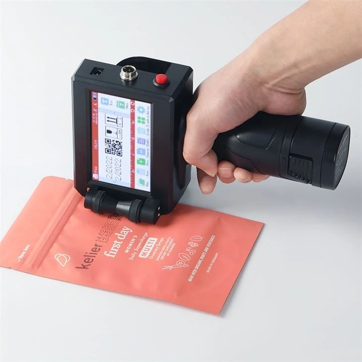 Plastic Bags Logo Expiry Date Printer